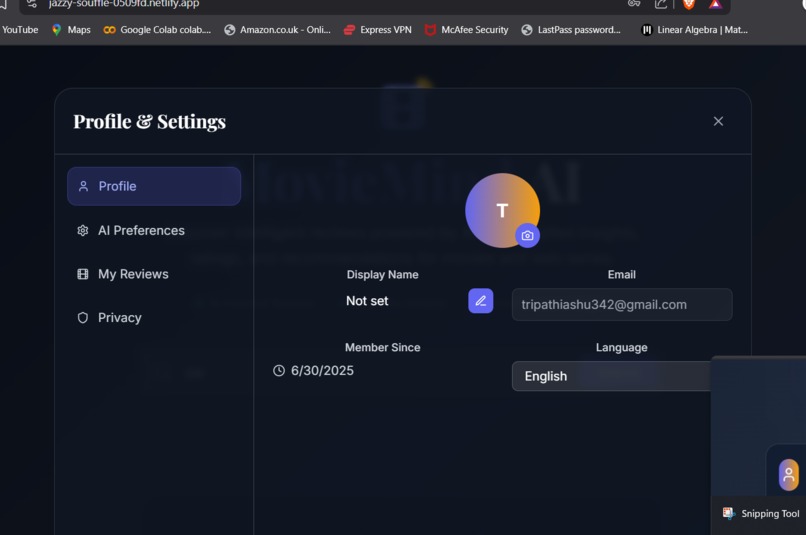 MovieMind AI – screenshot 4