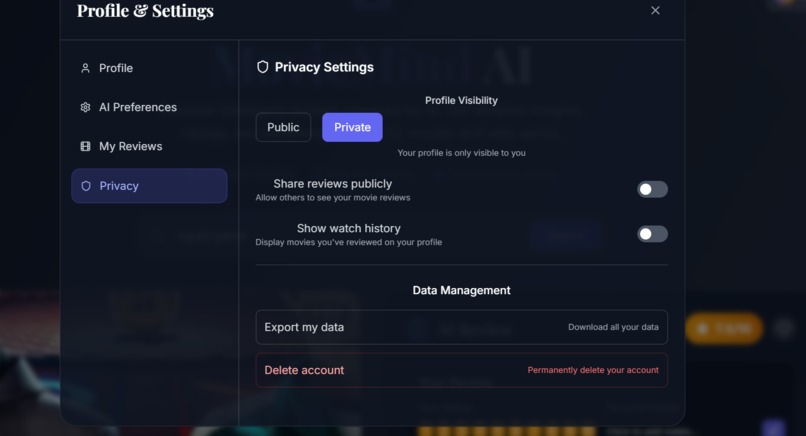 MovieMind AI – screenshot 6