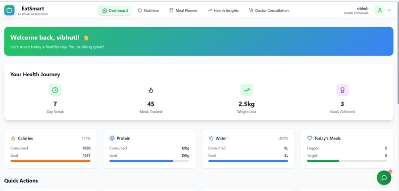 EatSmart – screenshot 2