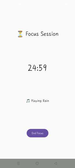 ZenZone – A Digital Detox & Focus Timer App for Students – screenshot 1