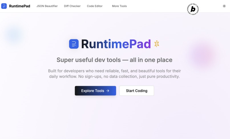RuntimePad – screenshot 1