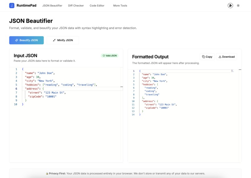 RuntimePad – screenshot 6