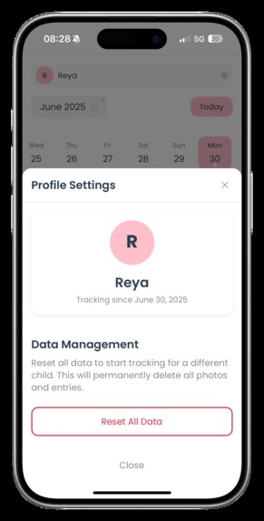 Allergee - a baby allergy symptom tracker app – screenshot 8