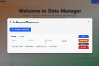 Data Manager