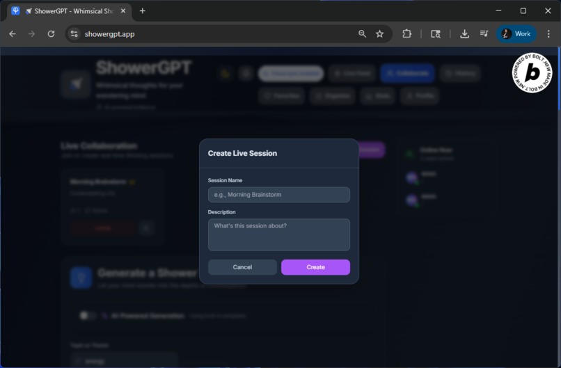 ShowerGPT  – screenshot 11