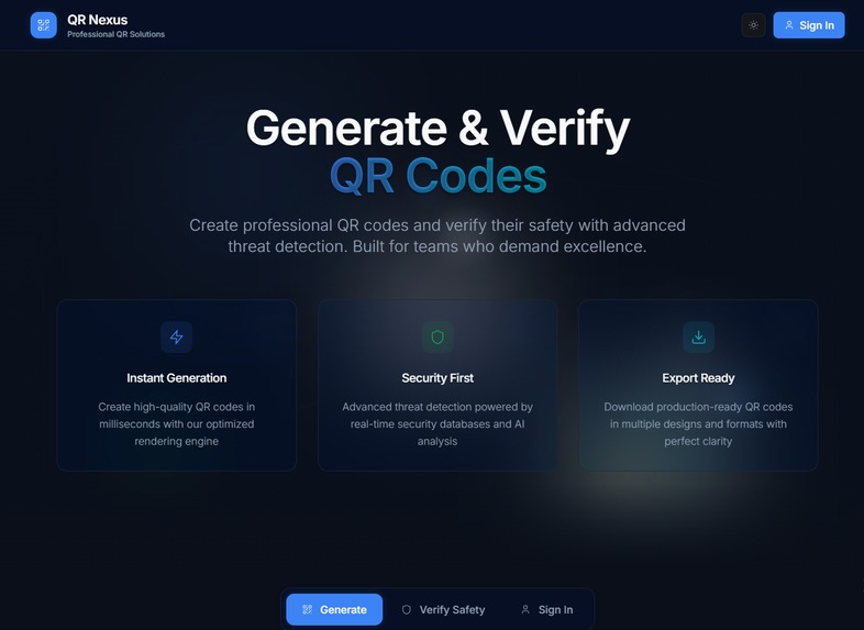QR Nexus – screenshot 1