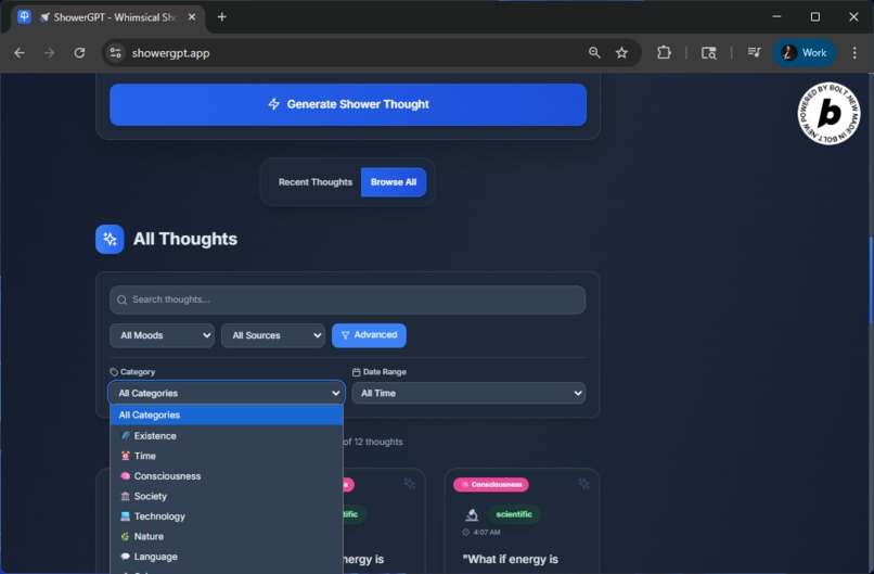 ShowerGPT  – screenshot 8
