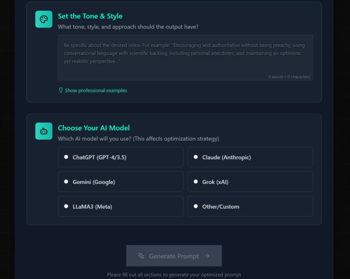 Promptly – screenshot 1