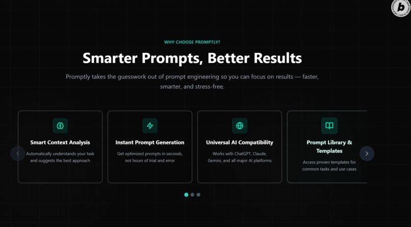 Promptly – screenshot 2
