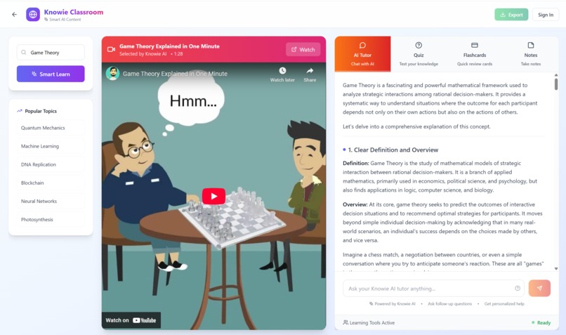 Knowie - Universal Learning Platform – screenshot 6