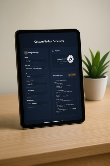 Bolt.new World's Largest Hackathon Badge Site – screenshot 2
