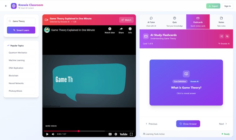 Knowie - Universal Learning Platform – screenshot 9
