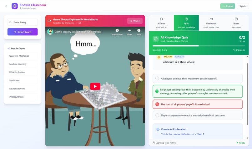 Knowie - Universal Learning Platform – screenshot 10