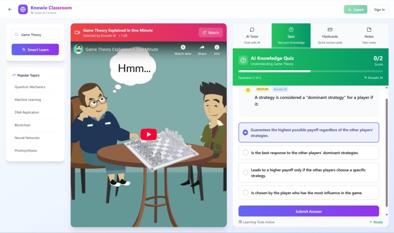 Knowie - Universal Learning Platform – screenshot 11