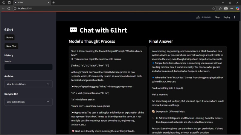 61hrt - The First Ever XAI – screenshot 2