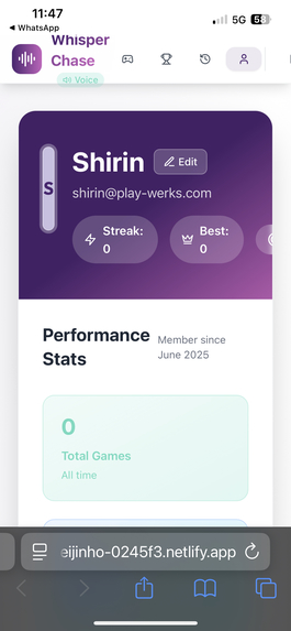 WhisperChase.xyz – screenshot 8