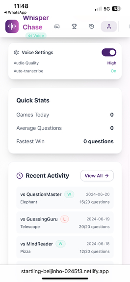 WhisperChase.xyz – screenshot 10