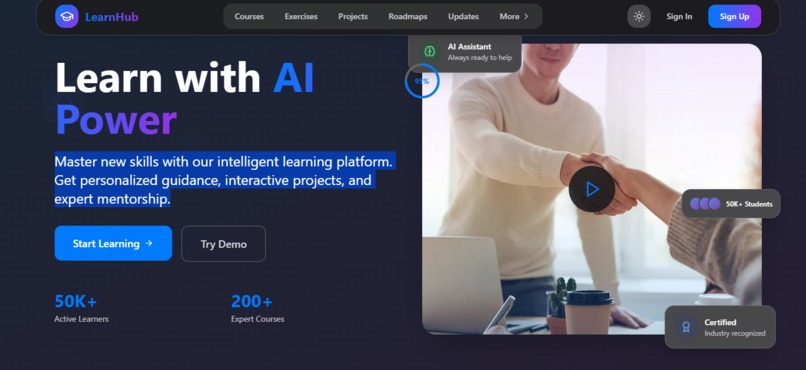 LearnHub – screenshot 1