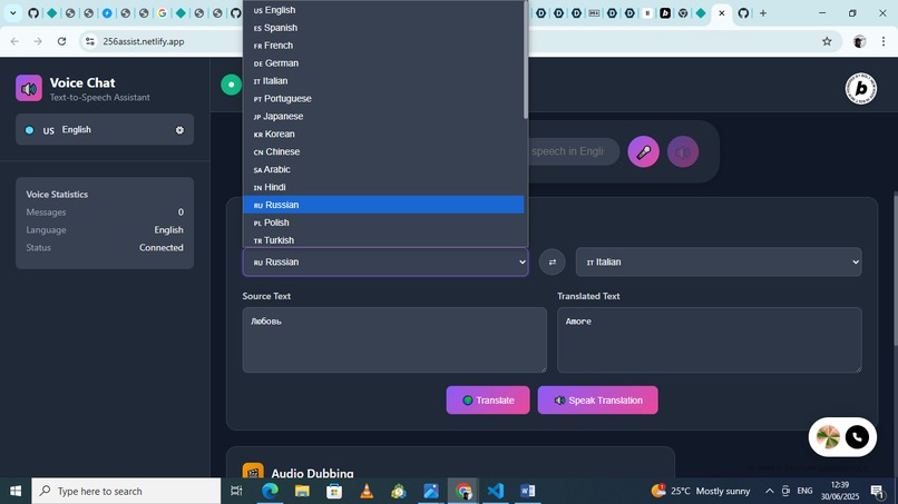 256assist_Multilingual – screenshot 2