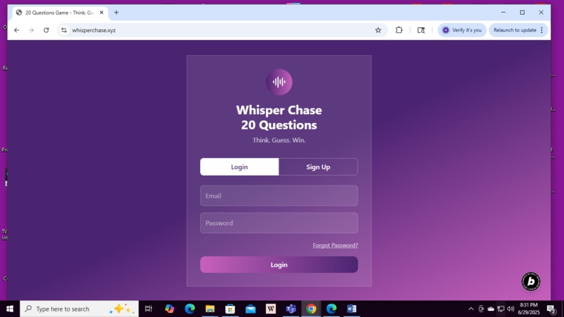 WhisperChase.xyz – screenshot 11