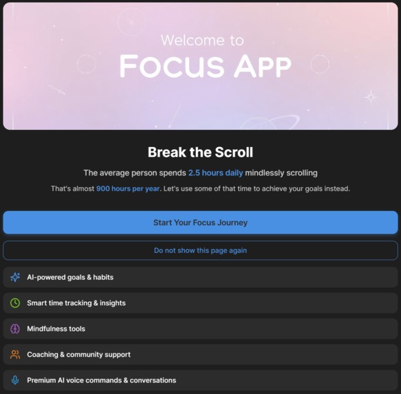 Focus App – screenshot 4