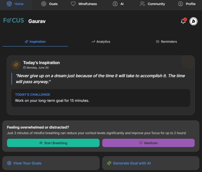 Focus App – screenshot 5