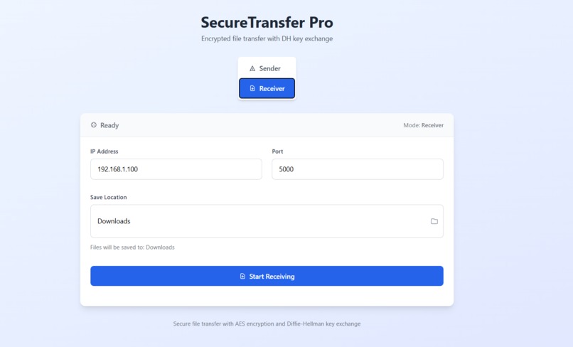 SecureTransfer Pro – screenshot 2