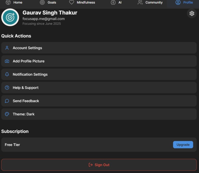 Focus App – screenshot 13