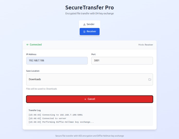 SecureTransfer Pro – screenshot 6