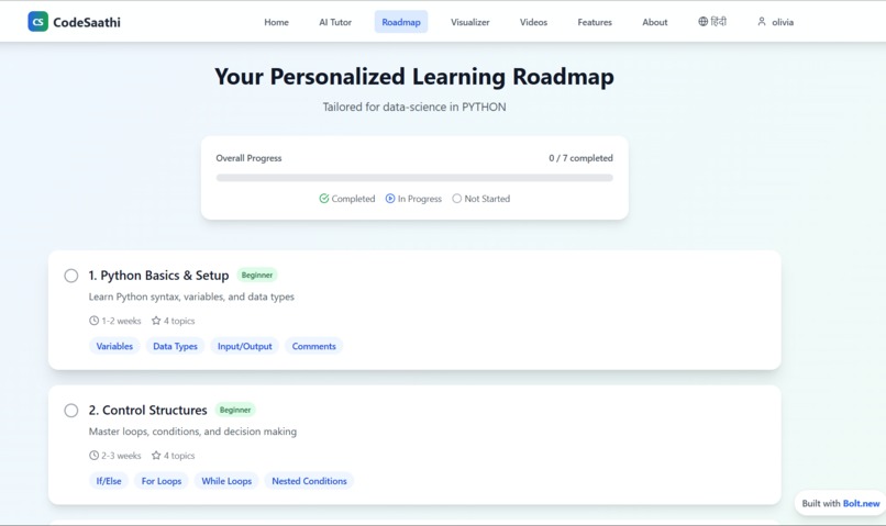 codeSaathi – screenshot 5