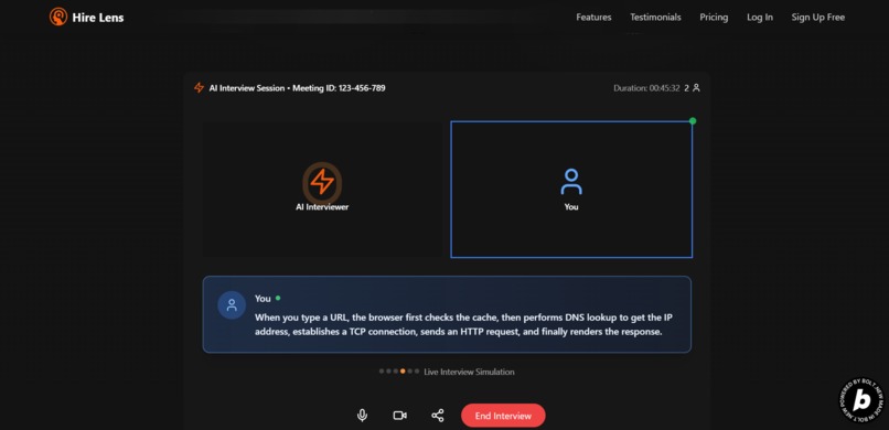 Hire Lens – screenshot 2