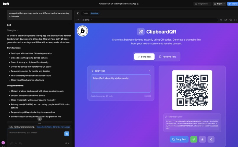 ClipboardQR – screenshot 1