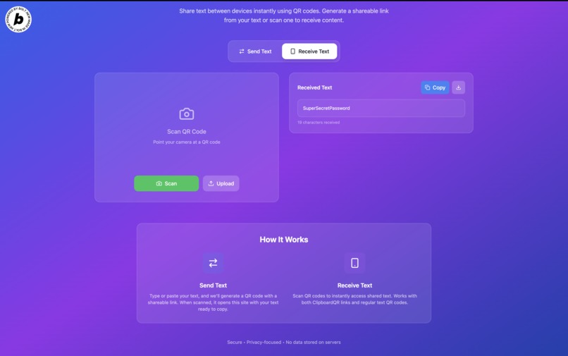 ClipboardQR – screenshot 3