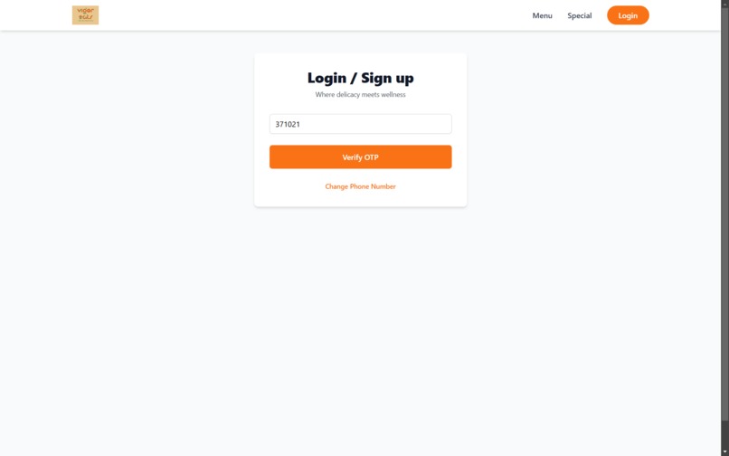 vigor eats – screenshot 1