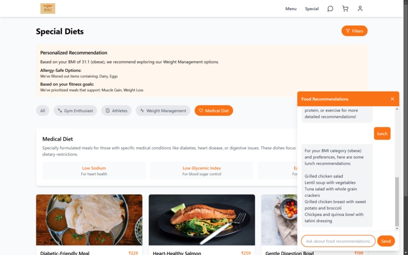 vigor eats – screenshot 4