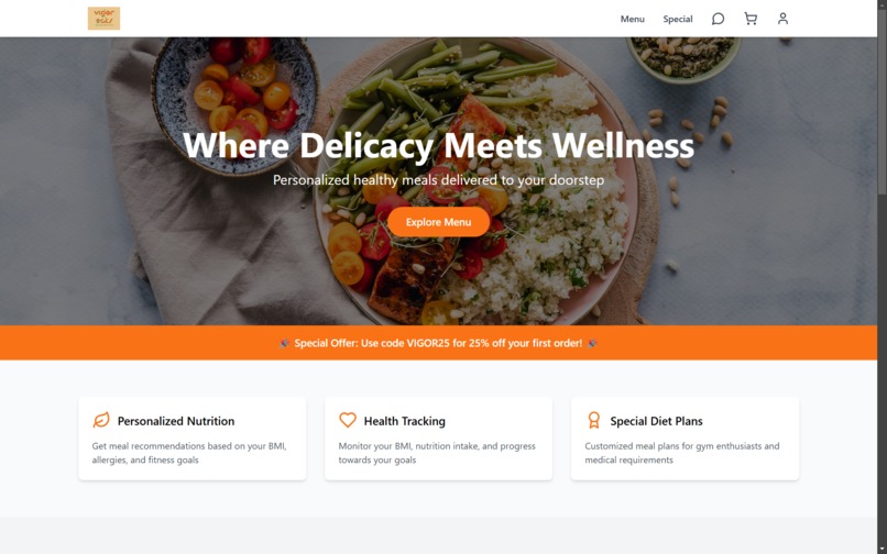vigor eats – screenshot 6