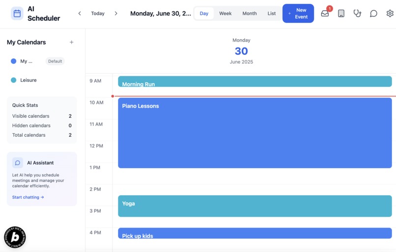 AI Scheduler – screenshot 2