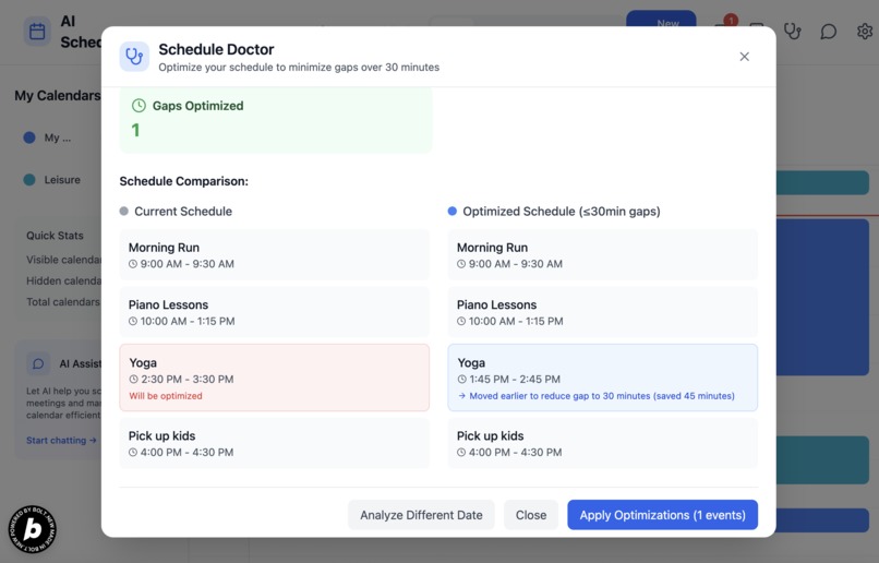 AI Scheduler – screenshot 3