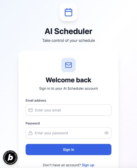 AI Scheduler – screenshot 1