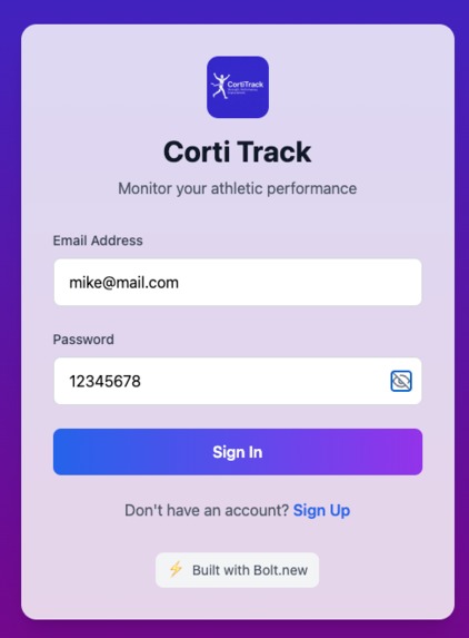 CortiTrack  – screenshot 3