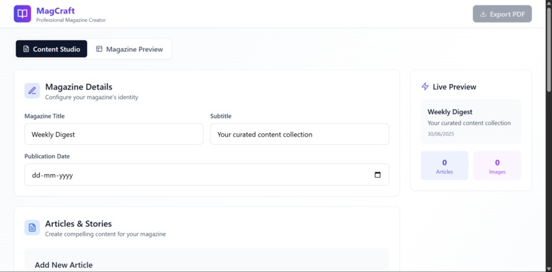 GetyourMag – screenshot 1