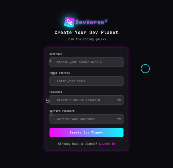 DevVerse³  – screenshot 2