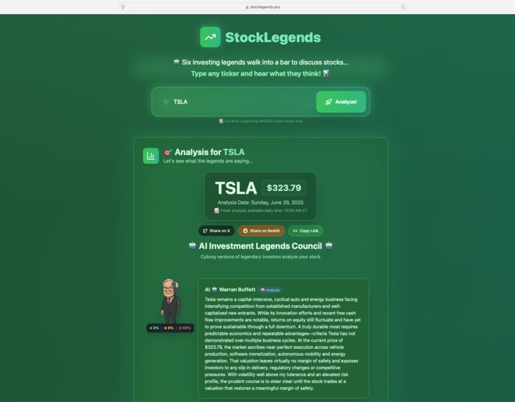 StockLegends.pro – screenshot 1