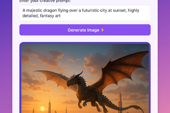 Gen AI image generator 