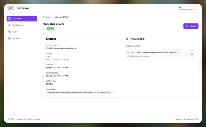 Hosty.live – screenshot 4