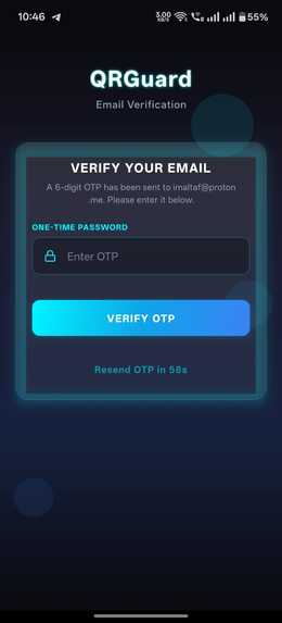 QRGuard  – screenshot 2