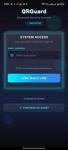 QRGuard  – screenshot 1
