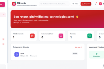 MyEvents - Gestion Professionnelle d'Événements