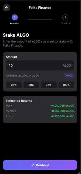 Algohub Wallet – screenshot 10