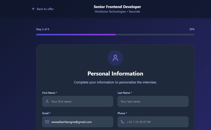 HireSense AI – screenshot 5